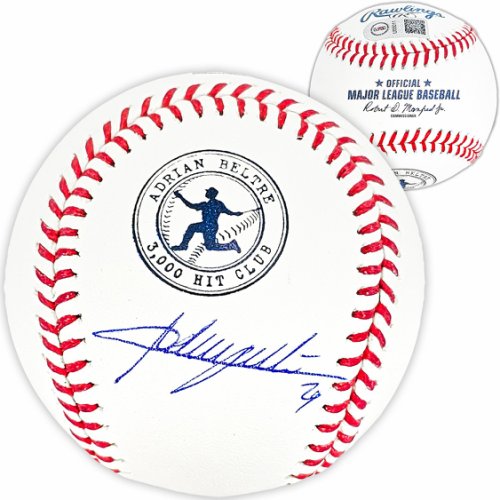 Adrian Beltre Autographed Hand Signed Custom Framed Texas Rangers