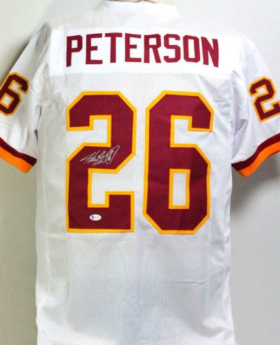 adrian peterson autographed jersey