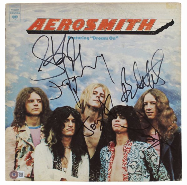 Aerosmith Band Autographed 8x10 Photo RP 