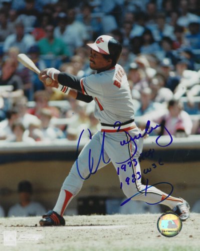 Autographed ROBERTO ALOMAR BALTIMORE ORIOLES 8X10 photo