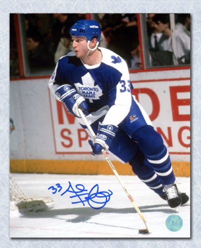 AJ Sports  Gerry Cheevers Toronto Maple Leafs Autographed Rookie 8x10 Photo