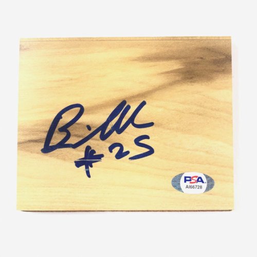 Al Jefferson Autographed Signed Floorboard PSA/DNA Autographed Boston Celtics