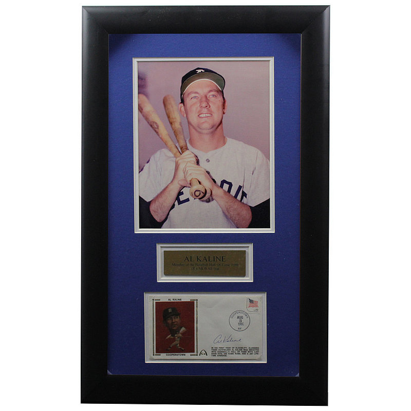 Al Kaline Autographed Signed Framed First Day Cover - Certified Authentic
