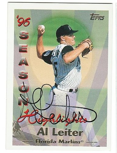Autographed Florida Marlins Trading Cards, Autographed Marlins