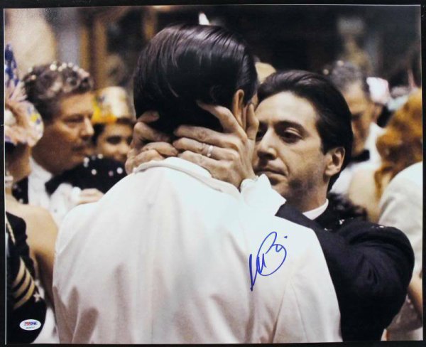 Al Pacino Autographed Signed Godfather Fredo Kiss Of Death 16X20 Photo PSA/DNA Itp