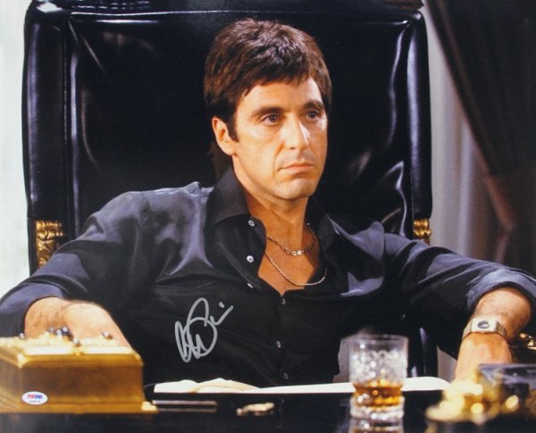 Al Pacino Autographed Signed Scarface Authentic 16X20 Photo Auto Graded 10 PSA Itp #4A98725