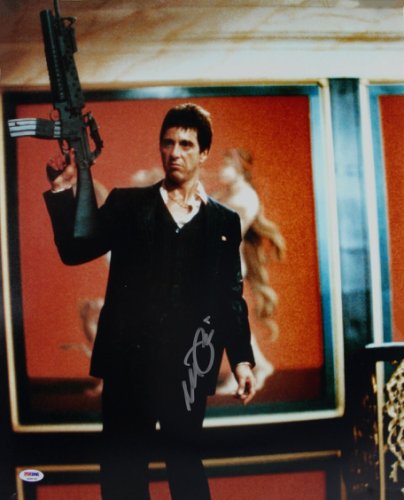 Al Pacino Autographed Signed Scarface Authentic 16X20 Photo Auto Graded 10 PSA Itp #4A98740