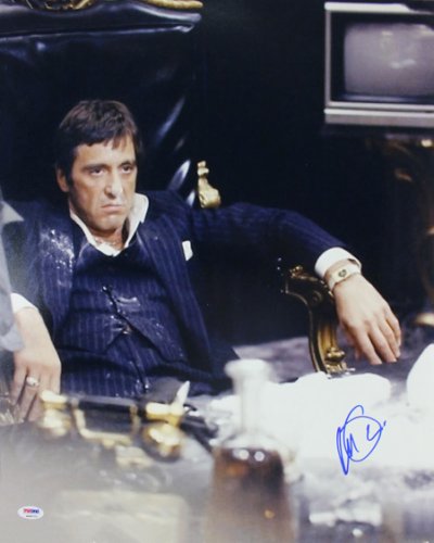 Al Pacino Autographed Signed Scarface Authentic 16X20 Photo Auto Graded 10 PSA Itp #4A98753