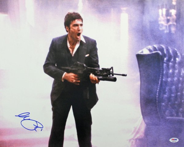Al Pacino Autographed Signed Scarface Authentic 16X20 Photo PSA/DNA Itp #4A98752