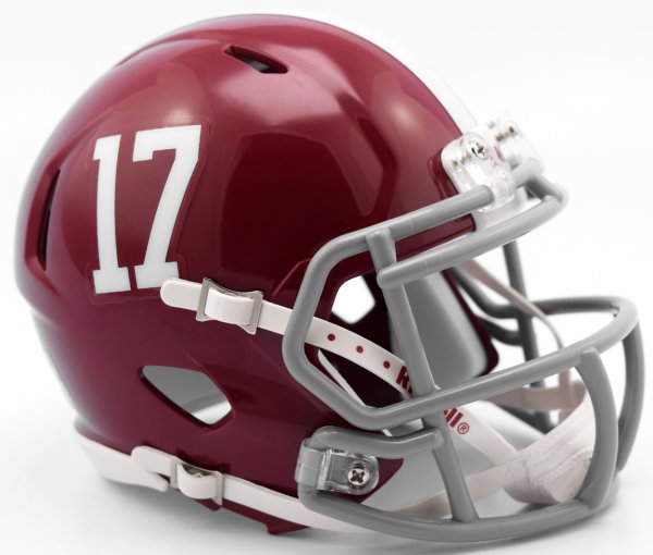 Alabama Crimson Tide Ncaa Mini Speed Football Helmet 17