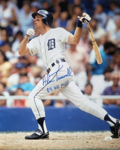 Alan Trammell and Lou Whitaker Autographed Detroit Tigers 16x20 Photo #4