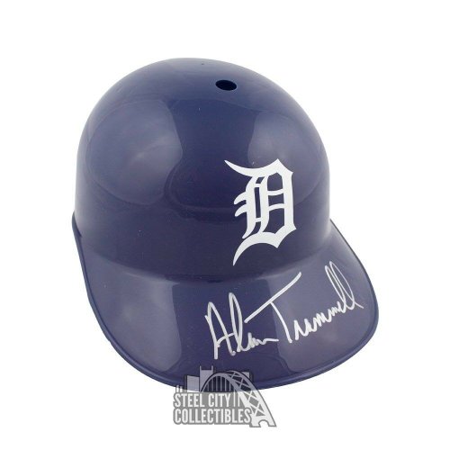 Alan Trammell Autographed Signed Autograph Detroit Tigers F/S Souvenir Replica Baseball Helmet JSA