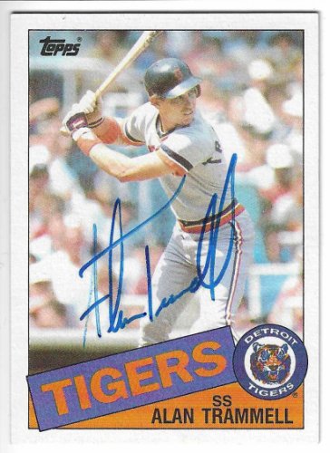 ALAN TRAMMELL AND LOU WHITAKER AUTOGRAPHED DETROIT TIGERS 11X14 PHOTO at  's Sports Collectibles Store