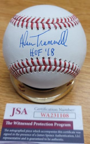 Alan Trammell Detroit Tigers Hof,ws Mvp Jsa/coa Signed Sports Illustrated -  Autographed MLB Magazines at 's Sports Collectibles Store