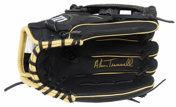 Alan Trammell Autographed Signed Wilson A450 Black Baseball Fielders Glove - Certified Authentic
