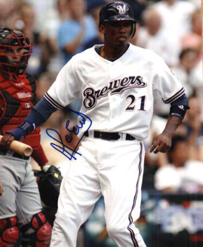 Buy the Alcides Escobar Signed Milwaukee Brewers Jersey
