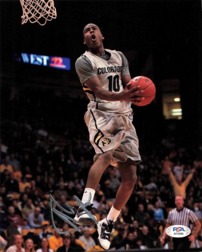 Alec Burks Autographed Signed 8X10 Photo PSA/DNA Colorado Buffaloes