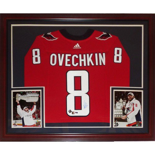 ovechkin signed jersey framed