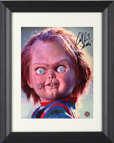 CHUCKY Photo 1 ALEX VINCENT AUTO SIGNED 8X10 CHILD'S PLAY HORROR ANDY 