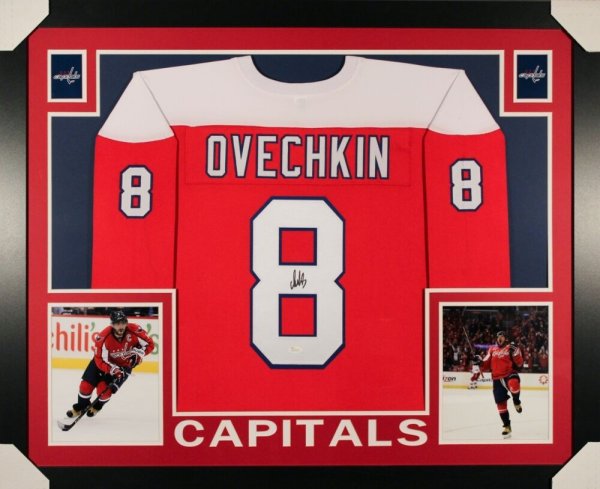 signed alex ovechkin jersey