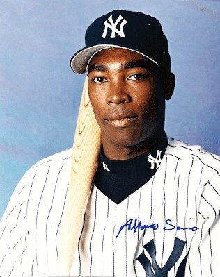 Alfonso Soriano Signed New York Yankees Jersey.  Baseball, Lot #44152