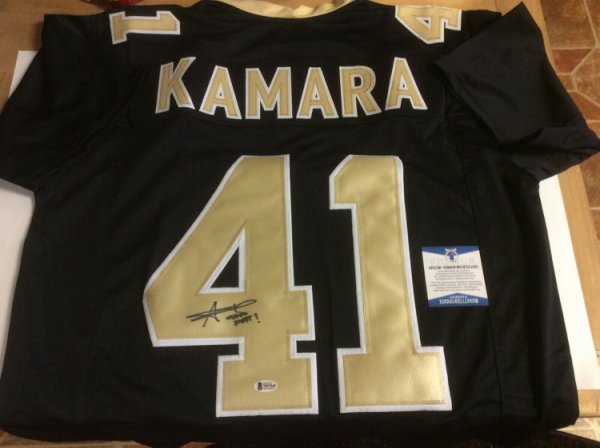 alvin kamara autographed jersey