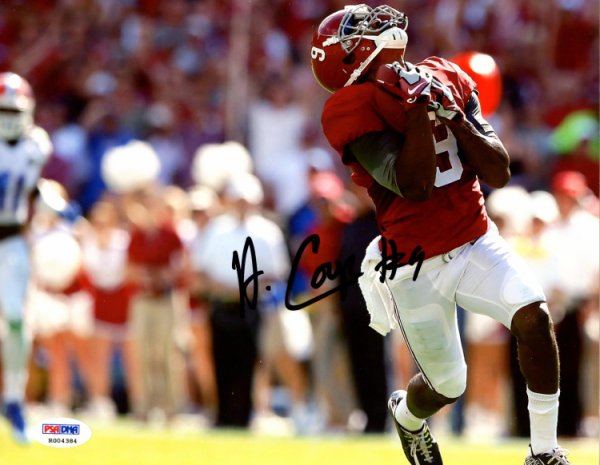 Amari Cooper Alabama Crimson Tide Autographed Signed 8x10 Photo - PSA/DNA Authentic