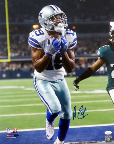 Autographed/Signed Amari Cooper Dallas Cowboys 8x10 Football Photo Beckett BAS COA #2 