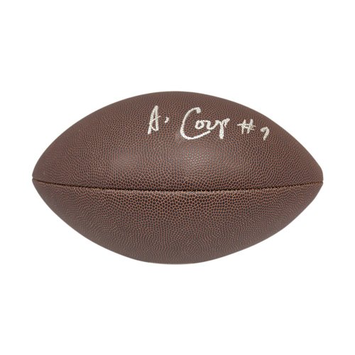 Amari Cooper Autographed Signed Nfl Super Grip Football Sports