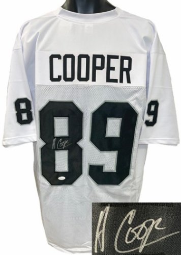 Amari Cooper signed Raiders football jersey proof Beckett COA autographed  at 's Sports Collectibles Store