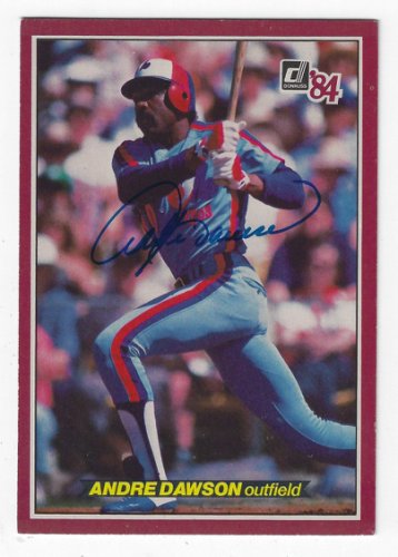 Andre Dawson Autographed 1983 Donruss Action All Stars Card #9 Montreal  Expos SKU #106717 - Mill Creek Sports