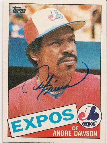 2003 Donruss Signature Series Andre Dawson Autographed Card Montreal Expos  /100 – All In Autographs