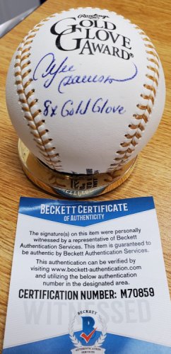 Andre Dawson Autographed Baseball - Psa dna Cert National League Authentic