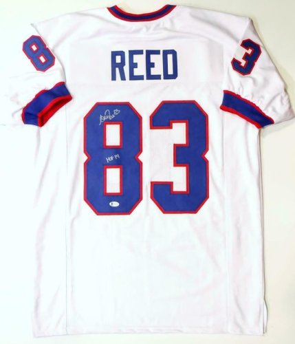 andre reed signed jersey