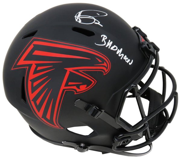 Atlanta Falcons Autographed Full Size Helmets Signed Helmets