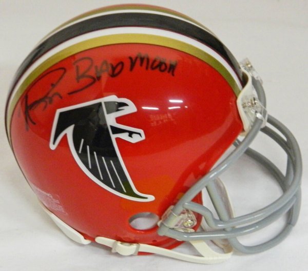 Autographed Atlanta Falcons Mini Helmets Signed Mini Helmets