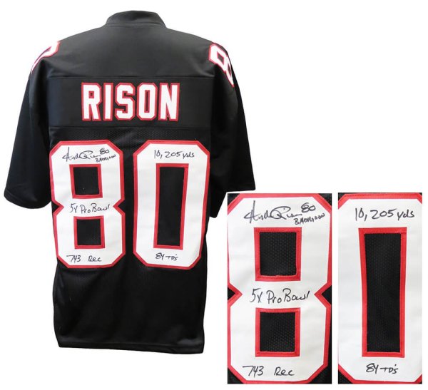 Julio Jones Autographed/Signed Atlanta Falcons XL Black Jersey JSA