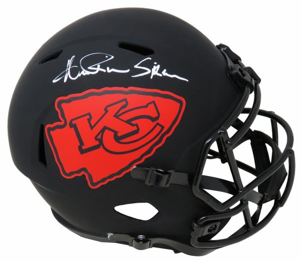 Kansas City Chiefs Autographed Full Size Helmets Signed Helmets