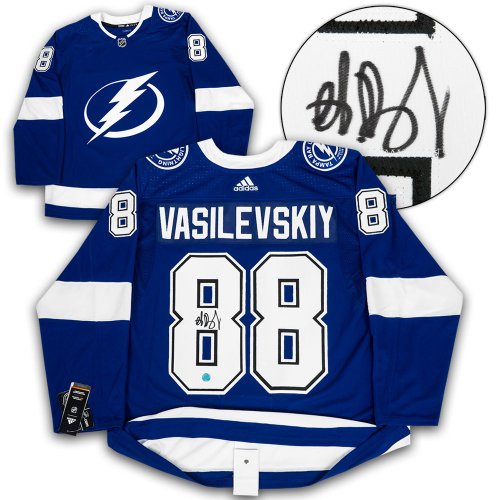 Adidas Andrei Vasilevskiy Tampa Bay Lightning Reverse Retro NHL Jersey  White 52