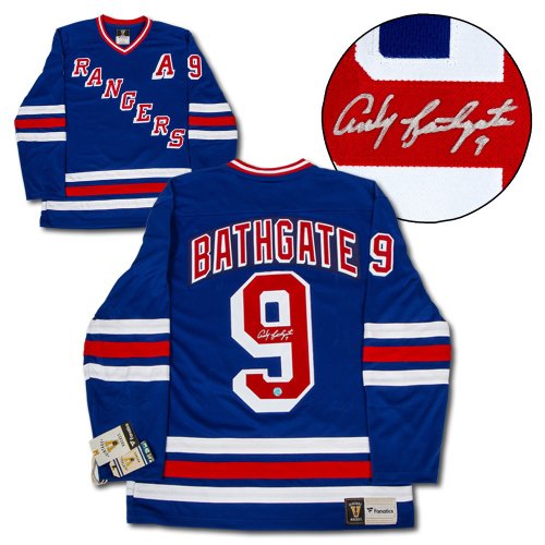 signed rangers jersey