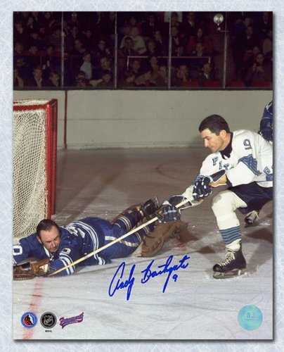 Andy Bathgate Pittsburgh Penguins Autographed Signed Hockey 8x10 Photo