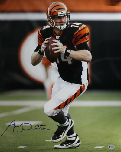 Andy dalton signed football Outlet