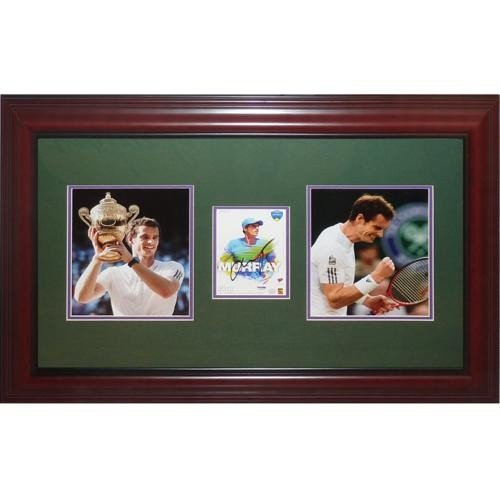 Andy Murray Autographed Signed Tennis (Wimbledon Champion) Deluxe Framed Piece - JSA