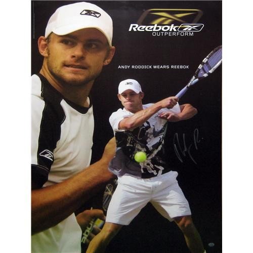 Andy Roddick Autographed Signed Tennis Poster