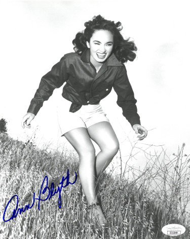 Ann Blyth Autographed Signed Vintage B&W 8x10 Photo- JSA #II11049