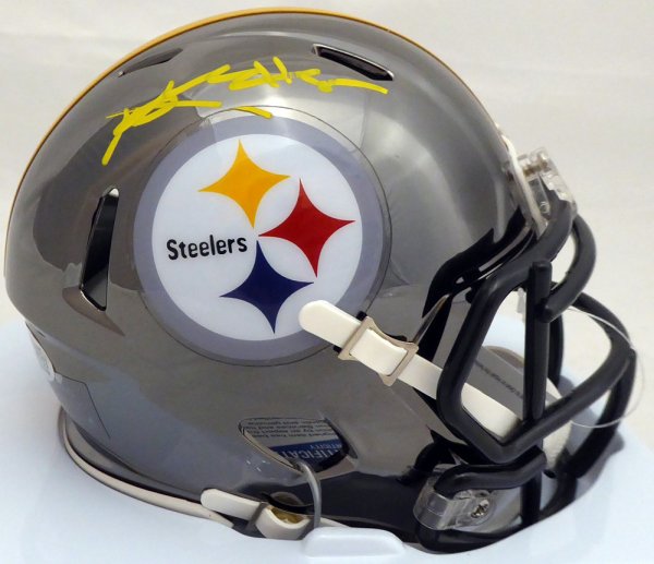 Autographed Pittsburgh Steelers Mini Helmets