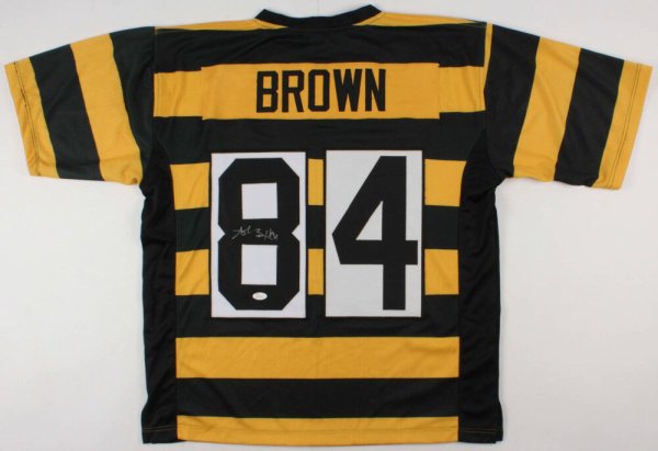 antonio brown jersey signed