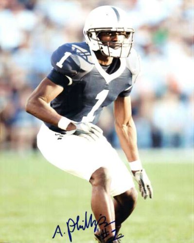 Anwar Phillips Autographed Signed Penn State Photo - Autographs