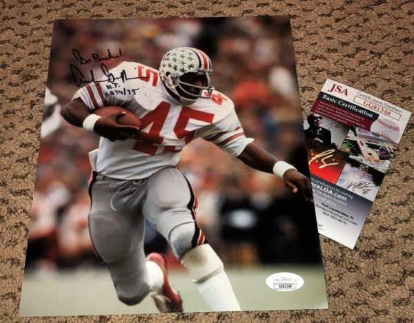 archie griffin autographed football