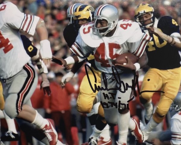 Archie Griffin Ohio State Buckeyes Autographed 20x24 Canvas 5 Certified Authentic 